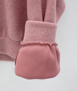 オーバーネックスウェットシャツ/over neck sweatshirt (4color)