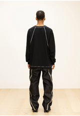インシジョンチェーンロングスリーブTシャツ/INCISION CHAIN LONG SLEEVE