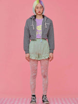 21SS Check Hood Zip BLACK (6552552833142)