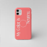 マイカラーケース / My Color Case (Pink Slim Hard)