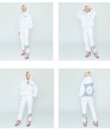 paisley HOODIE white (6574120140918)