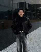 MG Crack Suede Crop Mustang (3 colors)