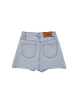 デニムスカートパンツ / W65 DENIM SKIRT PANTS_LIGHT BLUE