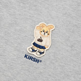 ウィティーバニーワッペンフーディージップアップ／WITTY BUNNY WAPPEN HOODIE ZIP UP [MELANGE GRAY]