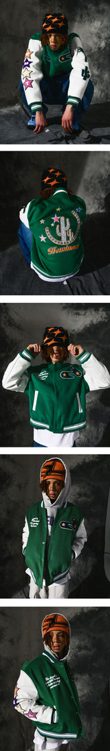 Cactus Varsity Jacket_Greend