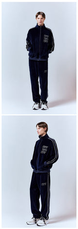 シグネチャートラックトップ/SIGNATURE TRACK TOP [NAVY]