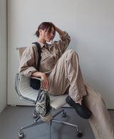 (UNISEX) デザートリネンジャンプスーツ