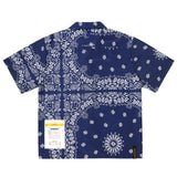 23 ペイズリーショートスリーブシャツ / 23 PAISLEY SHORT SLEEVES SHIRTS KHAKI / NAVY