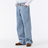 Signature Stud Wide Fit Denim Pants Light Indigo