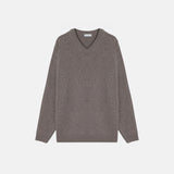 ベースファインウールVネックニット (5 color)
