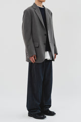 Sub Single Breasted Jacket (3color)