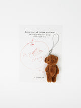 Cosymosy 'Apology' Teddy bear Keyring Card - 5 Color