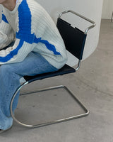 フィードカラーエフェクトウェーブリブドニット / feed color effects wave ribbed knit 2color