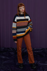 [SIGNATURE]マルチストライプニット / MULTI STRIPE KNIT (4526617198710)