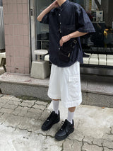 ノンフェードハーフデニムシャツ/No.9580 nonfade denim half NB