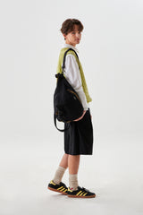 POCKET VINTAGE 2WAY BACKPACK [BLACK]