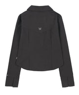 [NF] WESTERN EYELET SHIRT (CHARCOAL)_F23QZ258