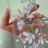 デルフィニウム iPhoneケース/Pink Delphinium (iPhone) Jelly Case