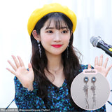 ダイヤモンドペタルピアス