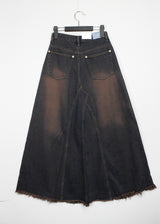 ダイイングロングスカート/no.451 Dying Long Skirt (2color)