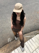 Ant buckle camp cap
