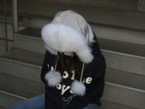 Fox fur hat