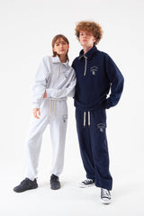ゴートハーフジップ / Goat Half Zip-up Light melange