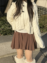 トッポギフードカーディガン / Tteokbokki hooded cardigan