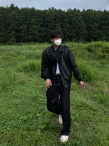 ラーセミデニムパンツ / LUR SEMI DENIM PANTS(2COLOR)