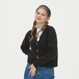 WOOL CROP KNIT CARDIGAN_BLACK (6610811584630)