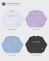 パラグラフペイントスウェット / paragraph high frequency printing mtm 4color (6547637141622)