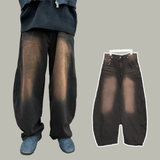 Rowdy washed curve denim jeans