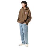 SELLER LOGO HOODIE BROWN(CV2BSMM400A) (6540660080758)