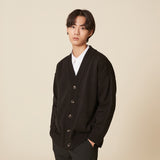 BASIC KNIT CARDIGAN_BLACK (6610799984758)