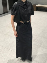 サンディーナイロンセットアップシャツ