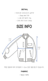 マルチジッパーボンバージャケット