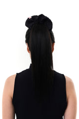 FLUFFY SCRUNCH / BLACK