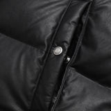 エコレザーダックダウンジャケット/ECO LEATHER DUCKDOWN PARKA