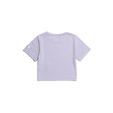 フラワーアートワーククロップTシャツ
