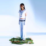 ベーシックロゴクロップTシャツ / 222 Basic logo crop t - White