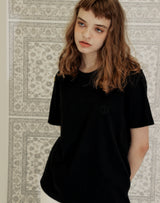 YELLOW TAP REGULAR FIT T-SHIRT BLACK (6691420307574)