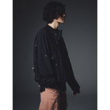 カーターダイアゴナルジップパラシュートパンツ / CARTER DIAGONAL ZIP PARASHUTE PANTS_PK