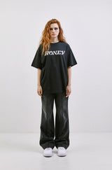 ハニーロゴ Tシャツ / CHARMS HONEY LOGO T-SHIRT BK
