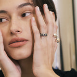 Melting Heart Orbit Ring [SIZE.1]