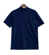 Mock Neck Short Sleeve T-Shirt (6684155641974)