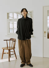 ヒデンジャンパー / unisex hidden jumper black