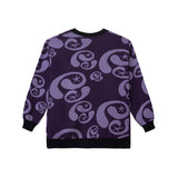 ミルキーウェイニットカーディガン / Milkyway Knit Cardigan - Purple, Soft Purple & Black