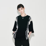 TIE-DIED SCISSORS OVERFIT 2/1 T -SHIRTS (6589232349302)