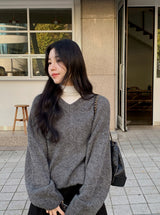 ソフトベーシックハイネックTシャツ（5色）