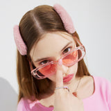 [SET] HIGHTEEN FUR HAIRPIN _ PINK
